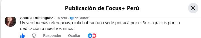 Comentario de padre de familia