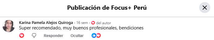 Comentario de padre de familia