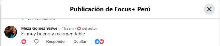 Comentario de padre de familia