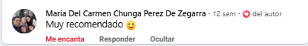 Comentario de padre de familia