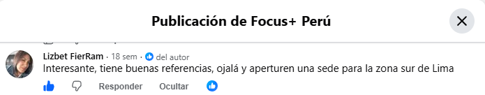 Comentario de padre de familia